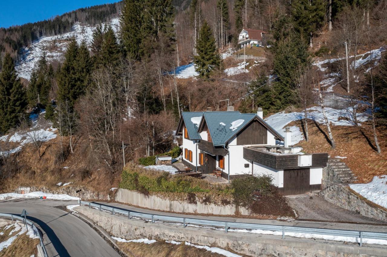 Panoramic House Carnia - Mountain View Apt With Parking And Terraces Villa Ligosullo Exterior foto