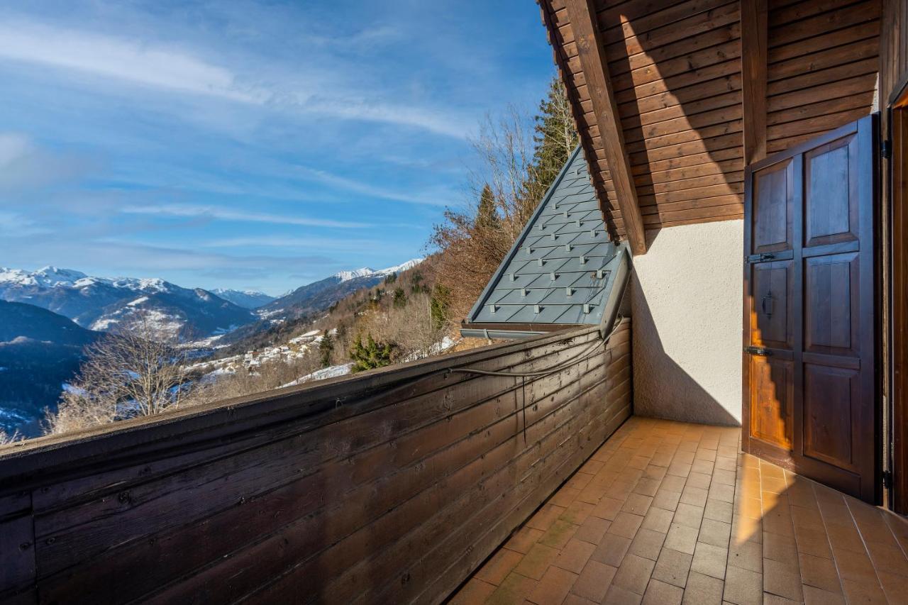 Panoramic House Carnia - Mountain View Apt With Parking And Terraces Villa Ligosullo Exterior foto