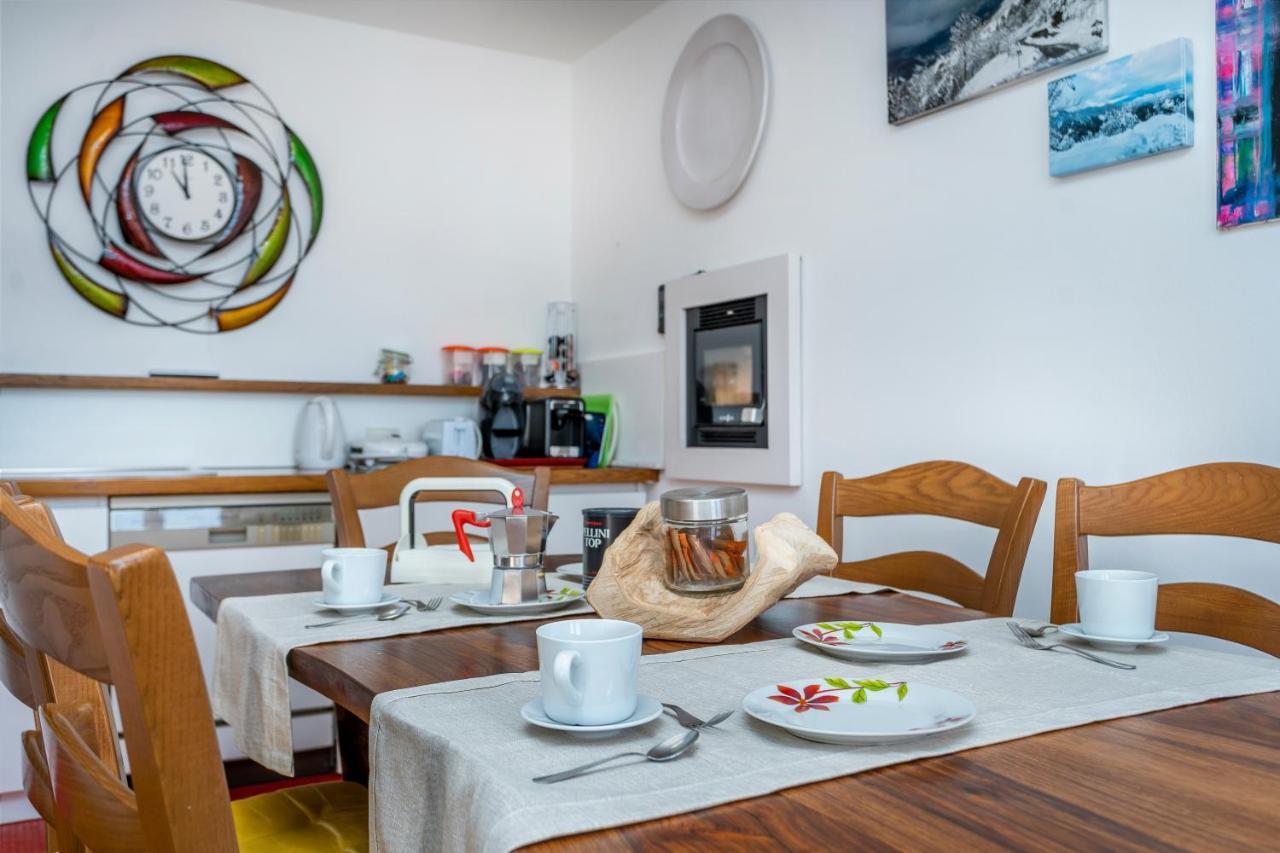 Panoramic House Carnia - Mountain View Apt With Parking And Terraces Villa Ligosullo Exterior foto